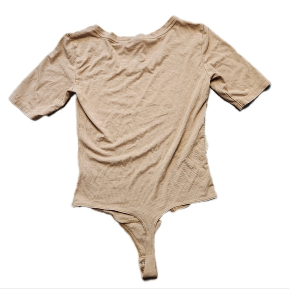 Rachel Zoe tan bodysuit Size Small - Picture 5 of 5